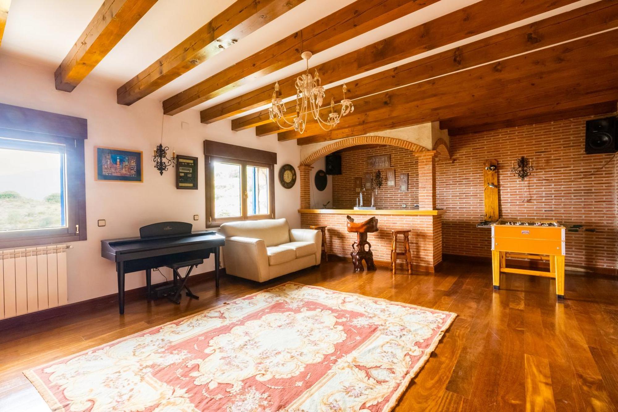 Mansion Con Jacuzzi A 40 Grados, Gran Piscina Y Padel Villa El Tiemblo Eksteriør billede