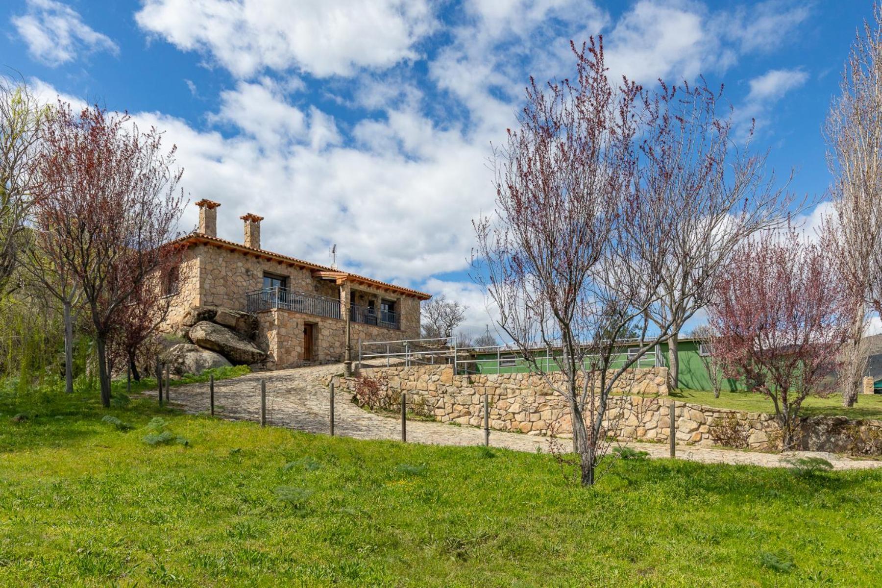 Mansion Con Jacuzzi A 40 Grados, Gran Piscina Y Padel Villa El Tiemblo Eksteriør billede